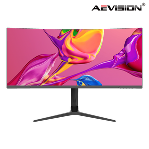 34-tums b&ouml;jd Ultrawide WQHD-sk&auml;rm 3440 x 1440 R1500 144Hz DisplayPort