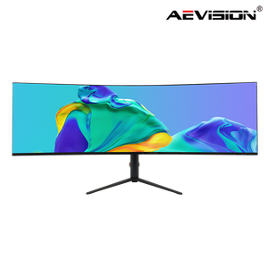 Monitor Nano IPS de 49 inchi 32:9 curbat UltraWide DQHD (5120 X 1440), AMD FreeSync 