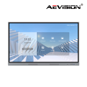 55'' LED interaktivt ber&oslash;ringspanel set forfra