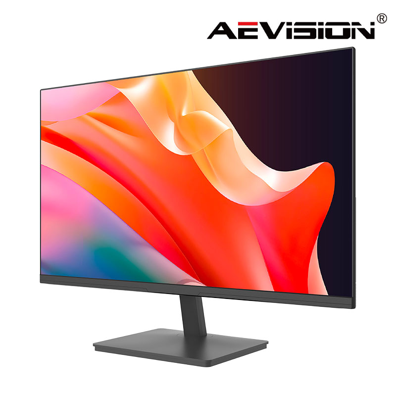 Vedere laterală a monitorului LCD HD de 27 inchi