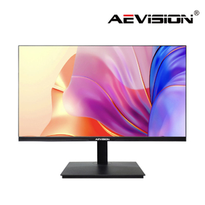 มุมมองด้านหน้าของจอภาพ HD LCD ขนาด 24 นิ้ว