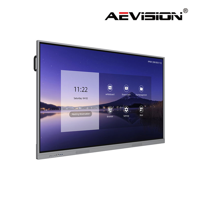 98'' LED interaktivn&iacute; dotykov&yacute; panel čeln&iacute; pohled