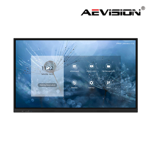 65'' LED interaktivn&iacute; dotykov&yacute; panel čeln&iacute; pohled