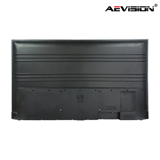 Monitor CCTV negro de 65 pulgadas con interfaz m&uacute;ltiple de vidrio templado antigolpes